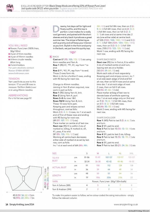 Simply Knitting №121 2014 - 紫苏 - 紫苏的博客 Simply Knitting №121 2014 - 紫苏 - 紫苏的博客