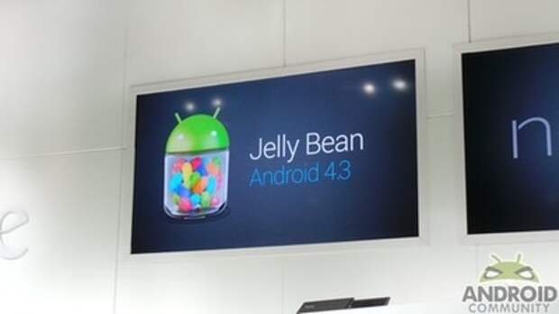 Анонс Android 4.3 Jelly Bean