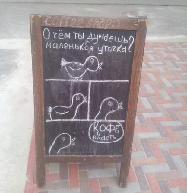 Прикольные объявления и вывески (