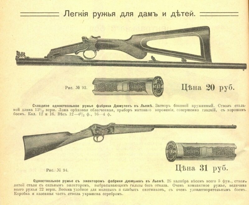 Сколько стоило оружие в России до 1917 года? интересные факты, история, оружие