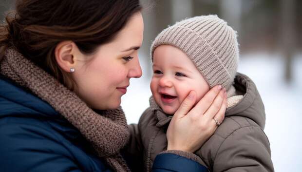 Врач-дерматолог дала несколько советам тулякам, как спасти кожу ребенка зимой