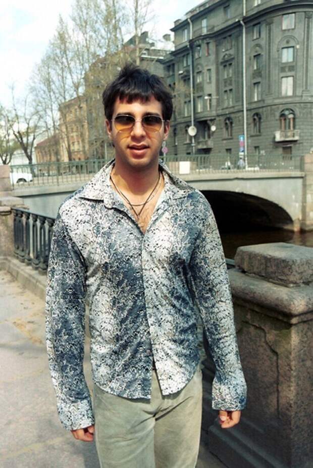 Иван Ургант в Санкт-Петербурге, 2000 год