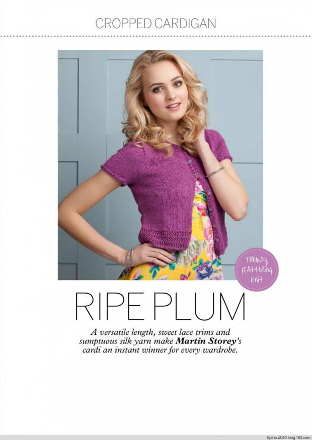 Simply Knitting №120 2014 - 紫苏 - 紫苏的博客