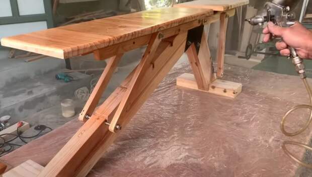 Тренажерная скамья с регулировкой угла наклона