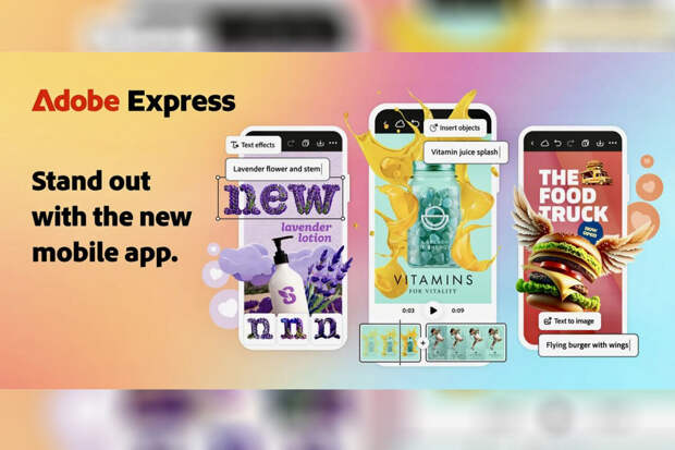 Для Android и iOS вышло приложение Adobe Express со встроенным ИИ Firefly