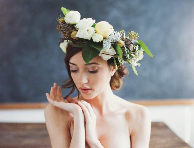 girlsinfloralwreaths22 20 восхитительных девушек с цветочными венками