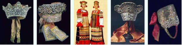Этруски носили русские кокошники 