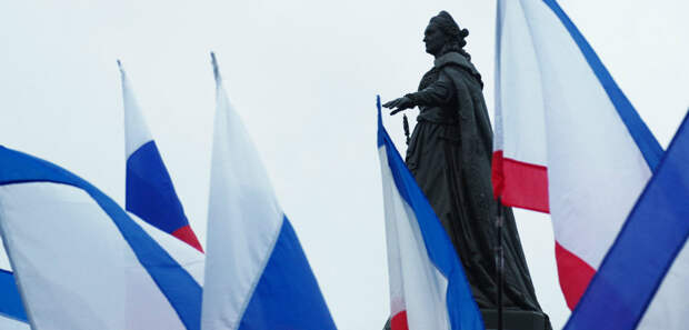 Памятник Екатерине II в Крыму