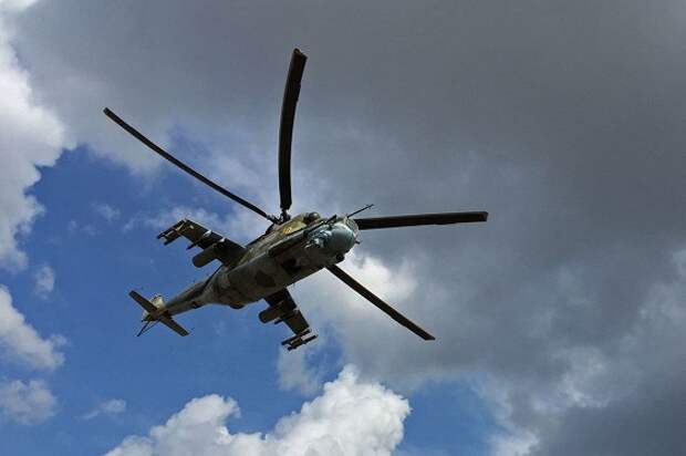 Ми-25 в Сирии мог быть сбит дружественным огнем