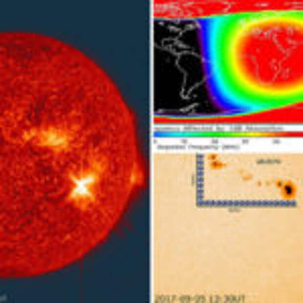 Астрономы зафиксировали мощнейшую за 12 лет вспышку на Солнце