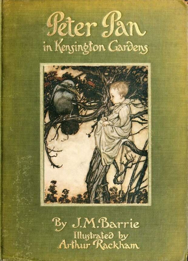 Питер Пэн в Кенсингтонских садах. Джеймс Барри (1940) детские, книги, любимые