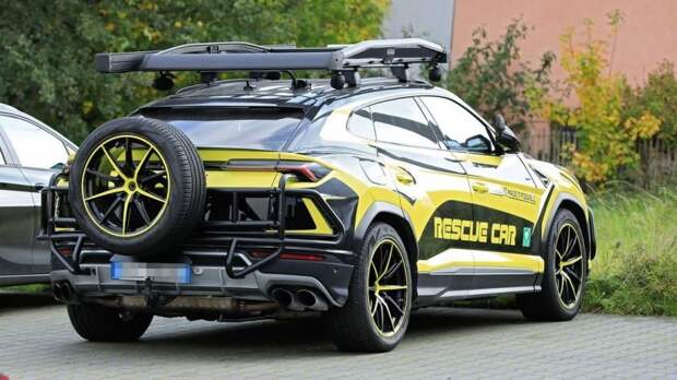 Lamborghini Urus превратили в машину для спасателей