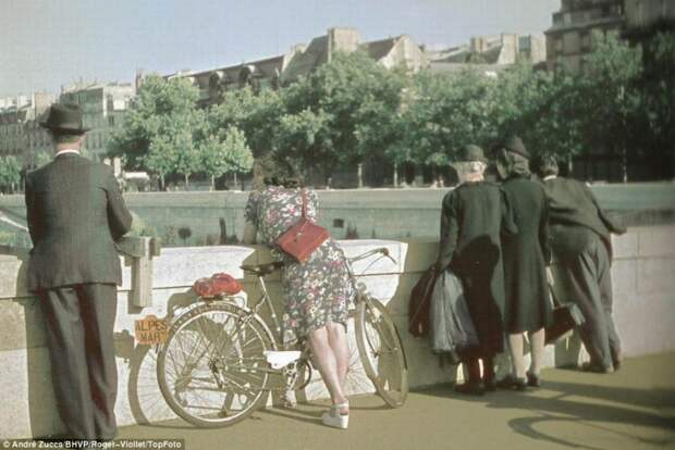 Париж во время фашистской оккупации французы, париж, оккупация