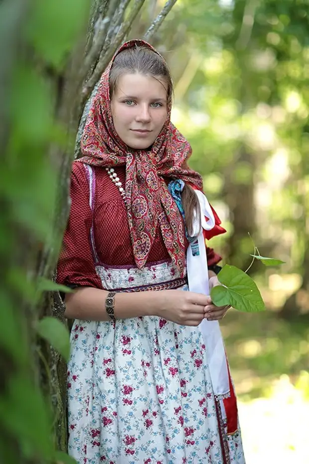 Одежда женщин деревенских