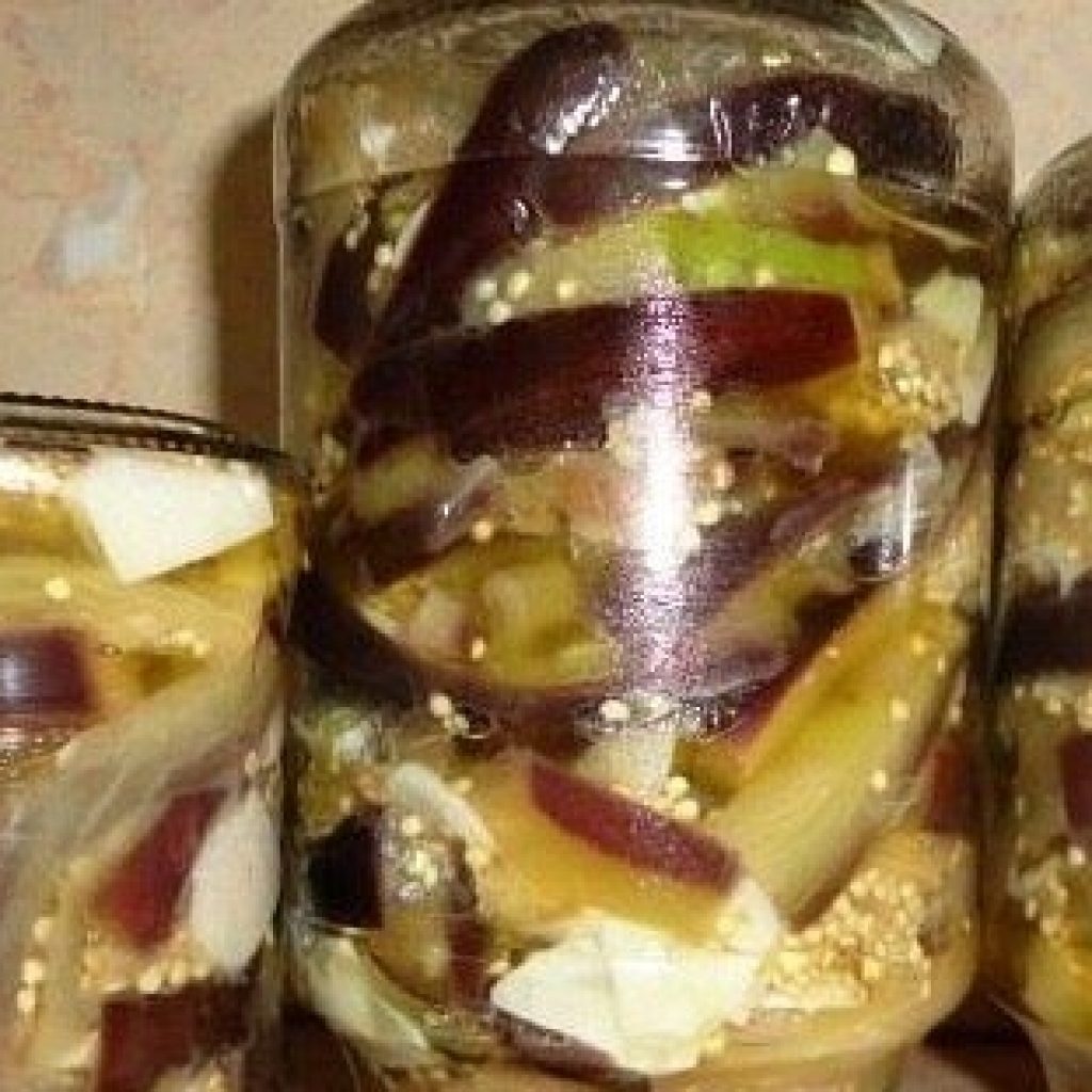 САЛАТ ИЗ БАКЛАЖАНОВ