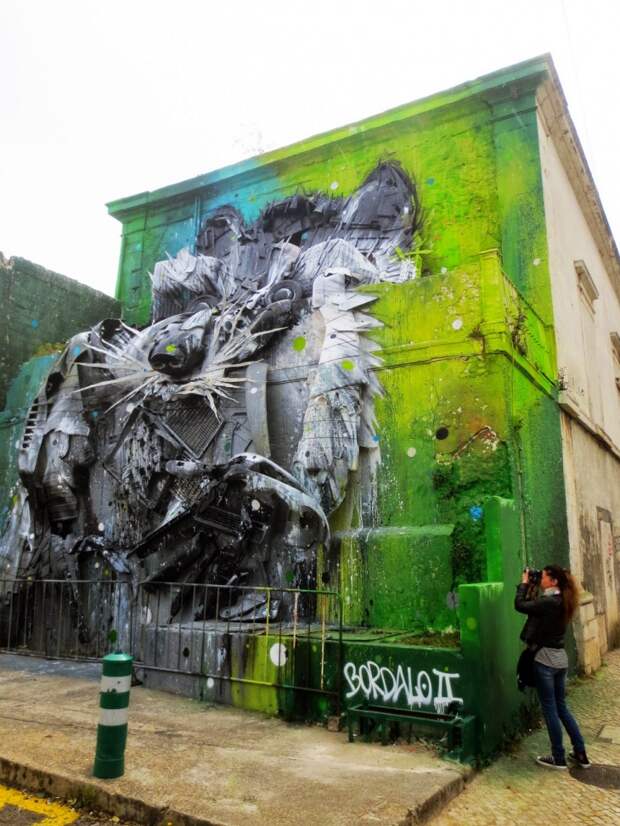 Street Art Bordalo II