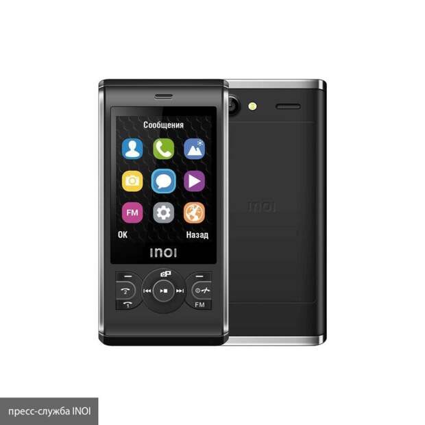 INOI представил супер компактный телефон 249S с двумя sim-картами