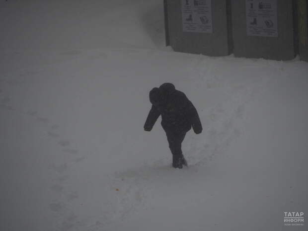 В Татарстане ожидаются снегопады, метели и до 5 градусов ниже нуля