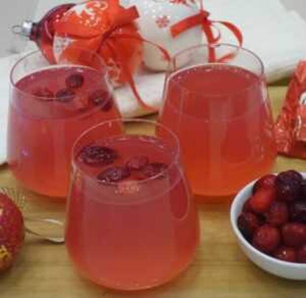 кисель из клюквы