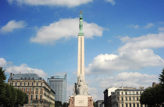 Памятник Свободы, Рига, Латвия, Европа