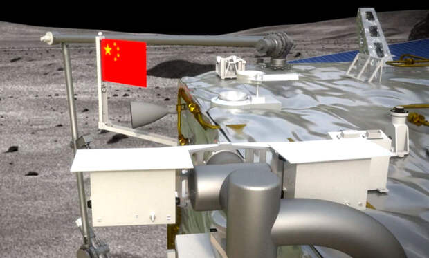 Chang-e-5-Lander-Flag (700x422, 231Kb)