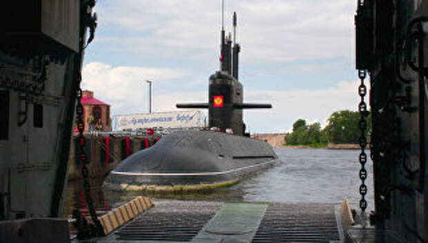 Дизельная подводная лодка, проект Лада. Архивное фото