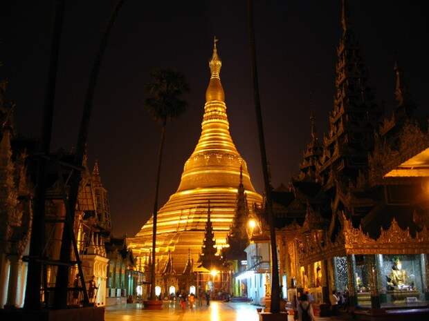 Пагода Шведагон (Shwedagon Pagoda). Мьямна