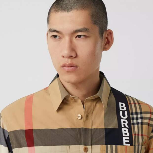 мужские рубашки Burberry