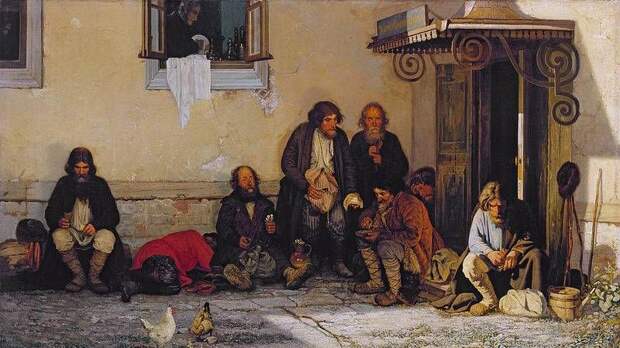 Григорий Григорьевич Мясоедов. Земство обедает