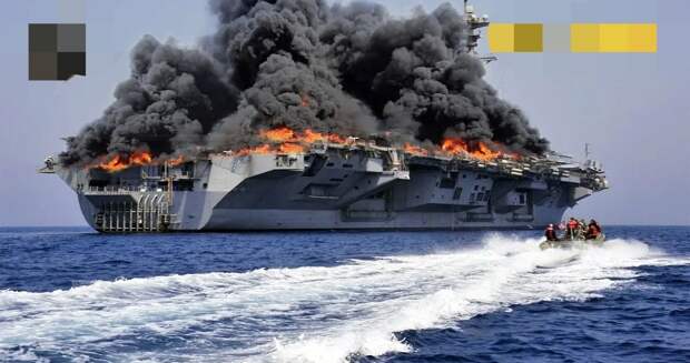 КСИР нанес ракетный удар по авианосцу США Abraham Lincoln в Персидском заливе — ToI