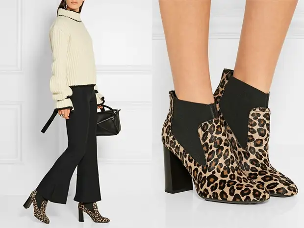 Women's Shoes Casual Shoes & Footwear Leopard ankle boots, Casual shoes women, F