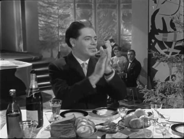 Аркадий Райкин на передаче 1964 года СССР, голубой огонек, ностальгия, старый новый год, эстрада