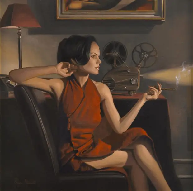 Современное искусство. Художник Перегрин Хиткот (1973, ENGLAND)