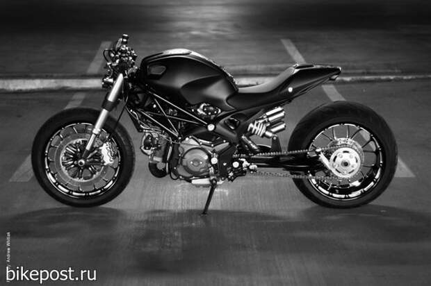 Тюнинг мотоцикла Ducati Monster 1100 2009