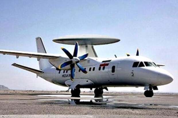Предпологаемый вид самолета IrAn-140 AEW