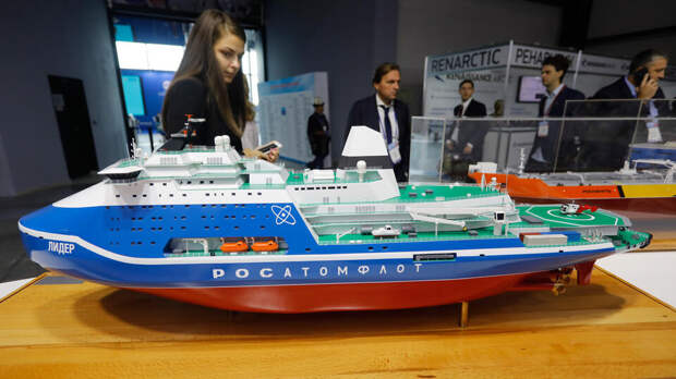Путин уверен, что атомный ледокол "Лидер" достроят к 2030 году