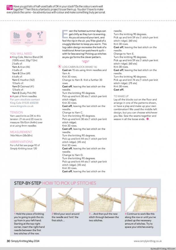 Simply Knitting №120 2014 - 紫苏 - 紫苏的博客