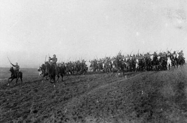 Учения турецкой кавалерии, март 1917 года