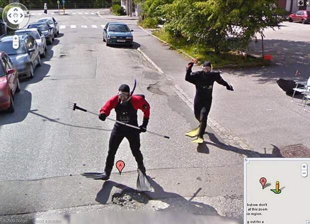 wtfgoogle20 25 самых неожиданных снимков сервиса Google Street View
