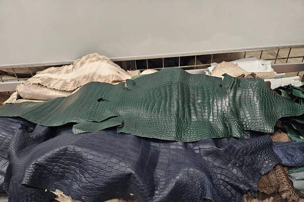 Пассажир тайком привез из Китая шкуры крокодила