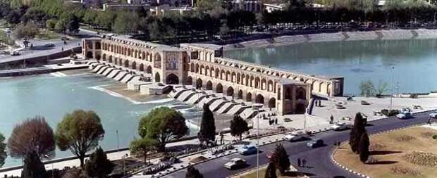 Кхаджу мост,Исфахан,Иран