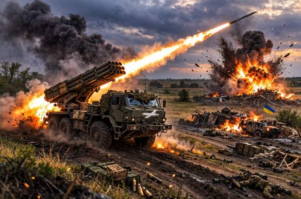 Ураганы накрыли пехоту ВСУ в Днепропетровской области, котлы собраны