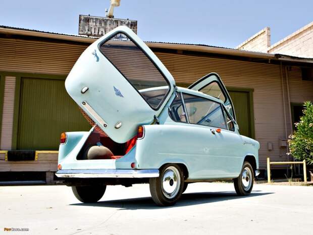 Немецкий автомобиль на карманные деньги Isetta, Zundapp, messerschmitt, trabant