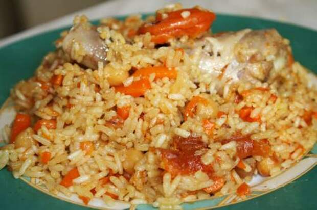 Плов с курицей