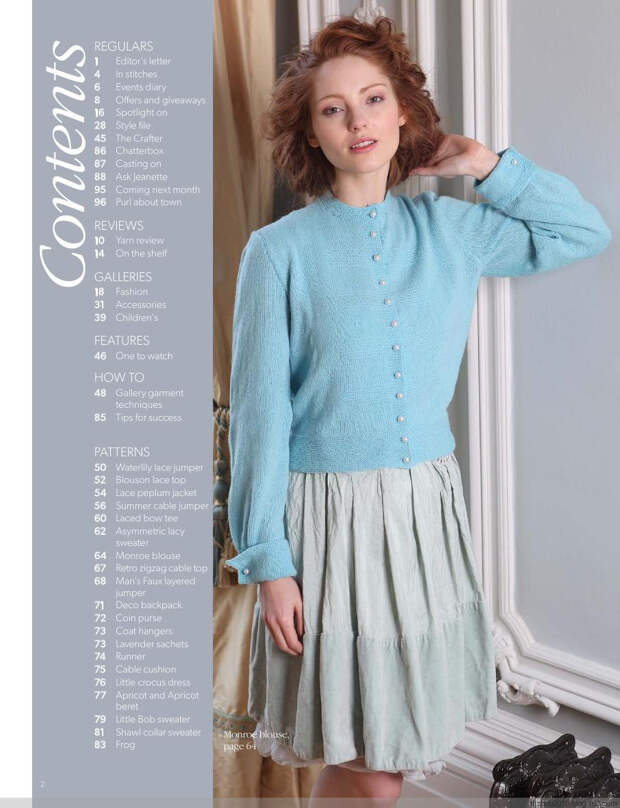 Knitting Magazine №6 2014 - 紫苏 - 紫苏的博客 Knitting Magazine №6 2014 - 紫苏 - 紫苏的博客