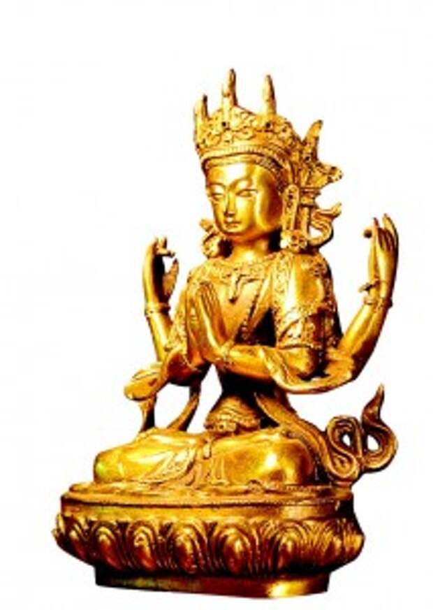 Буддийская богиня бессмертия Гуань инь