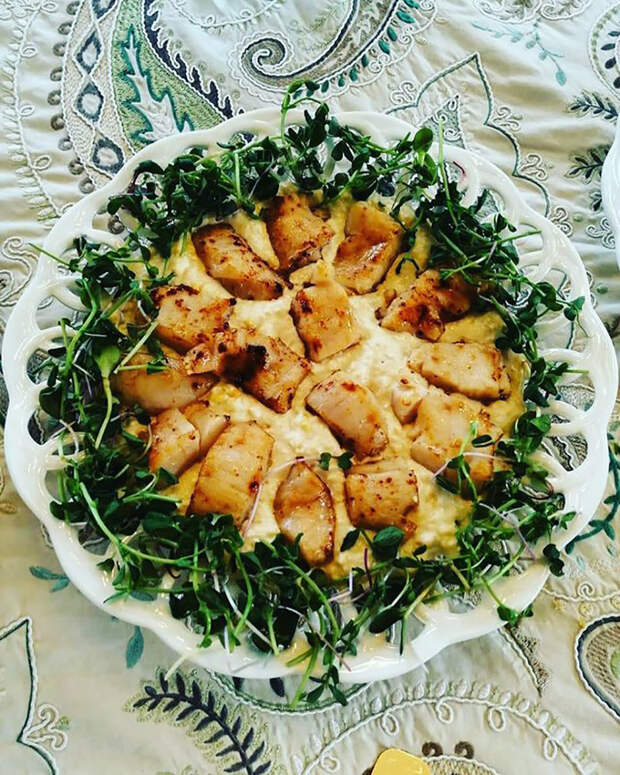 Рецепты Маргариты Симоньян: Кукурузный крем с гребешками