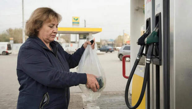Бензин в пакетах. На британской заправке засняли удивительное зрелище. Вот он, мир после нападения на Иран