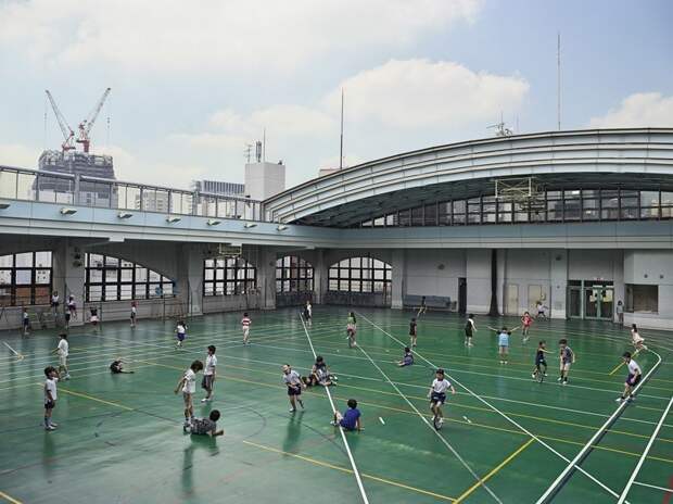 Shohei Elementary School, Токио, Япония дети, игровые площадки, мир, путешествия, страны
