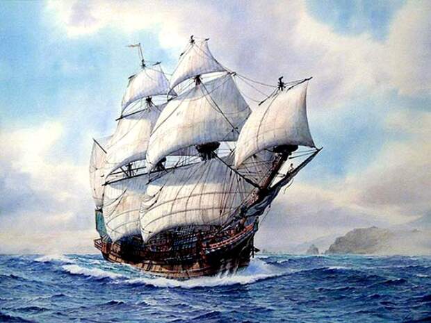 Корабль Черного Барта - грозы Карибского моря. /Фото: sail-friend.ru